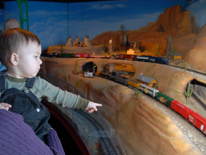 examines the model trains
