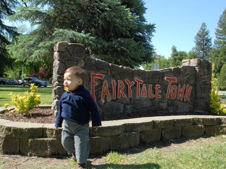 at Fairytale Town in Sacramento