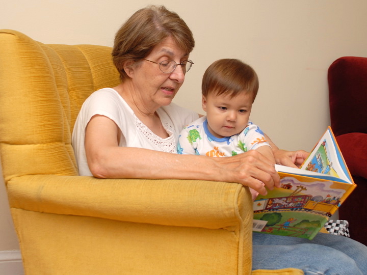 grandma reads