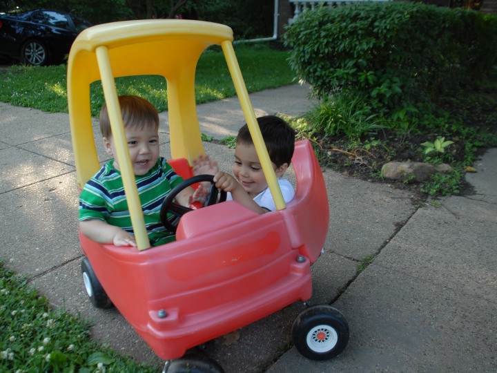 sharing cozy coupe