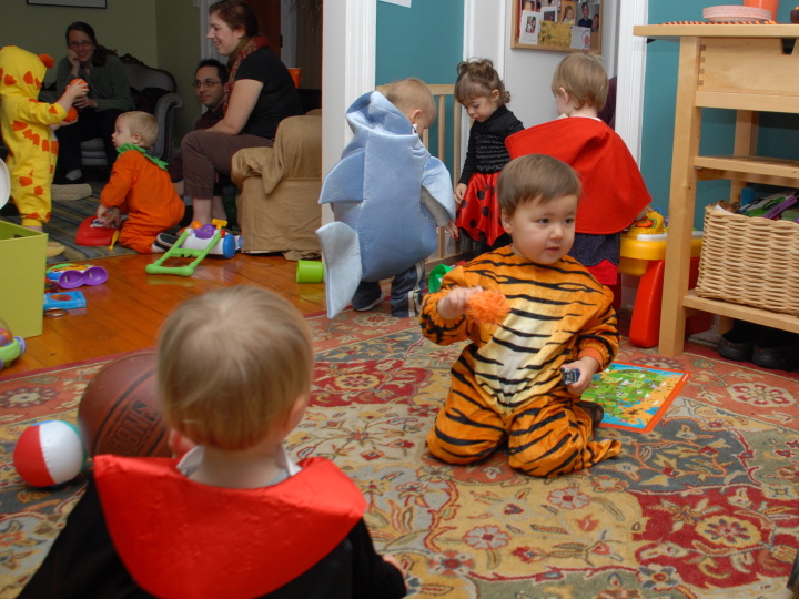 toddler Halloween playgroup