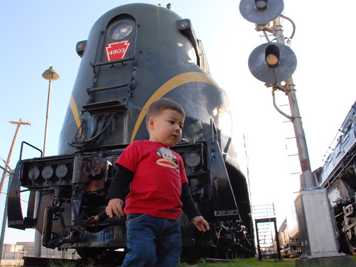 at the Museum of the American Railroad