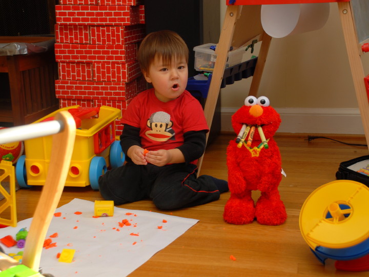 crayons for Elmo