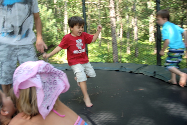 trampoline fun