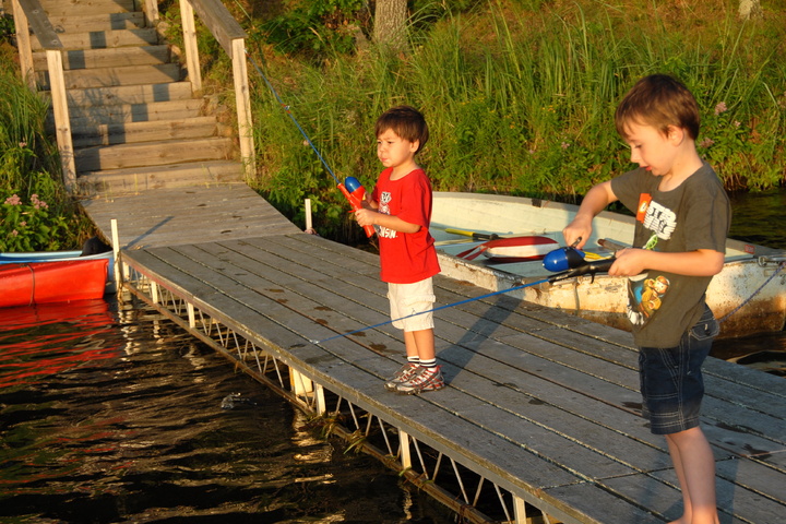 fishing with Goran