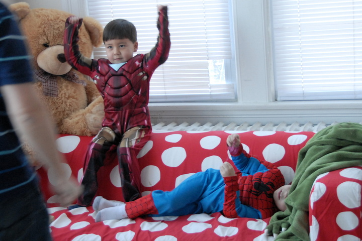 Iron Man and Spider Man
