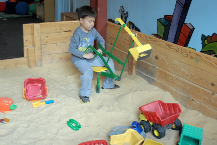 new sand pit in Building Zone