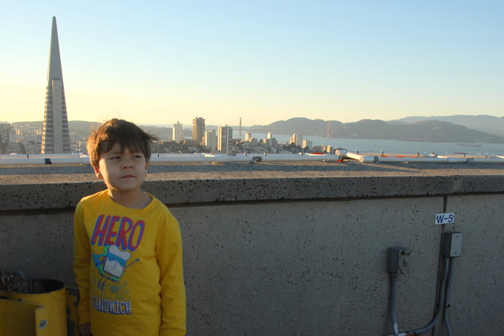 Matthew atop San Francisco