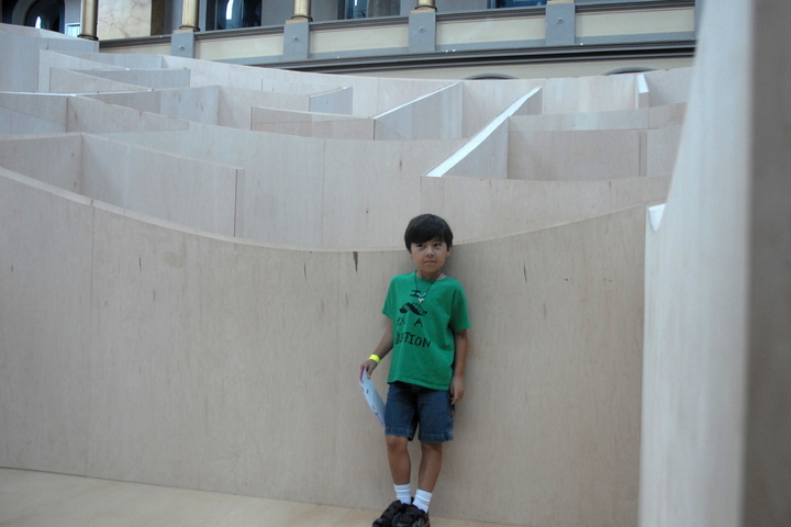 Building Museum maze