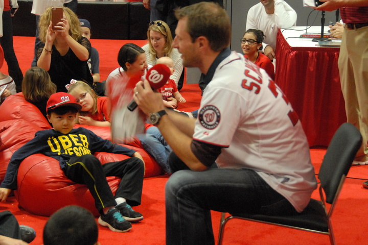 story time with Max Scherzer