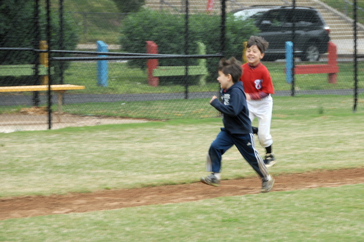 baserunning with Peter