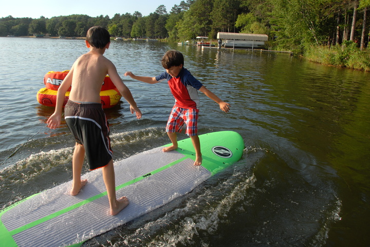 paddleboard balancing