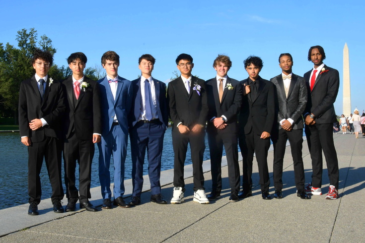 Washington Monument before prom
