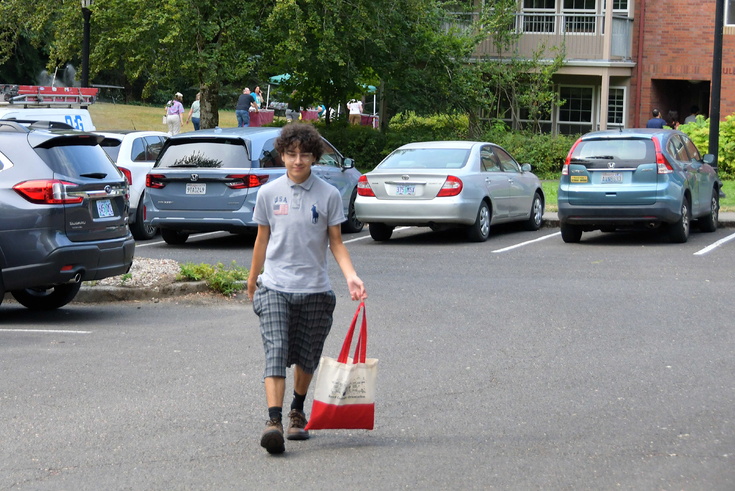 Officially checked in