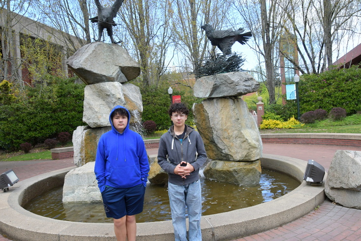 Chicken Fountain at Willamette