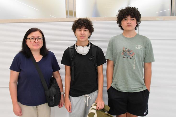 Seeing Matthew off to college