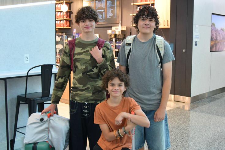 off to camp